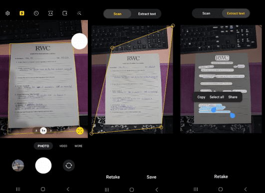 Scanning with an Android Scanning with an Android